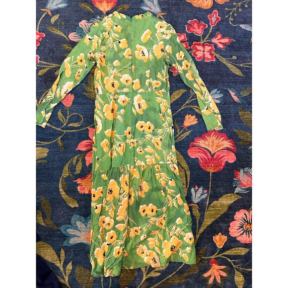 Never Fully Dressed Green Daisy Dress Size 8 - Picture 4 of 8